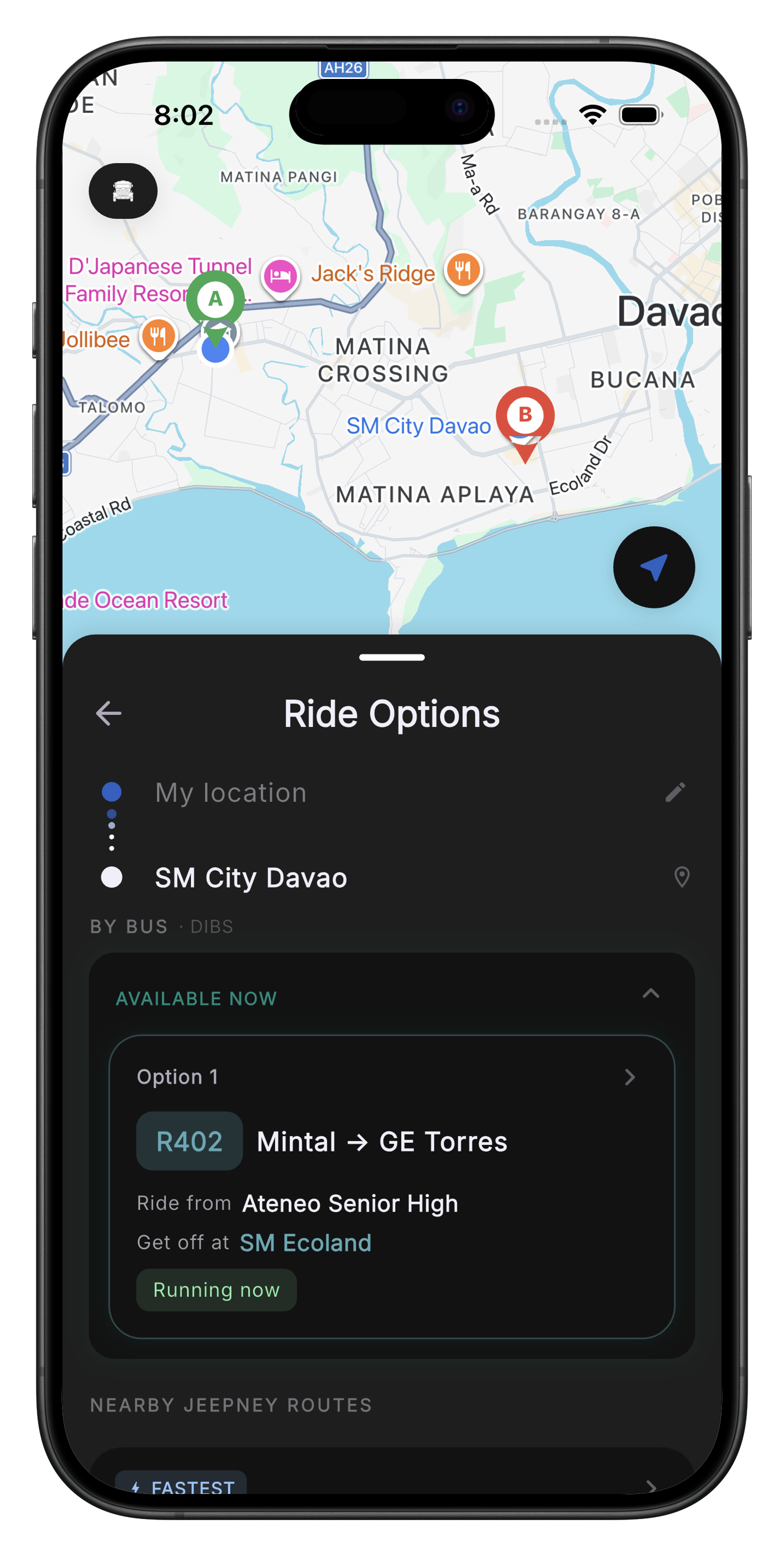 Davao Commuters: Turn-by-turn, made simple.