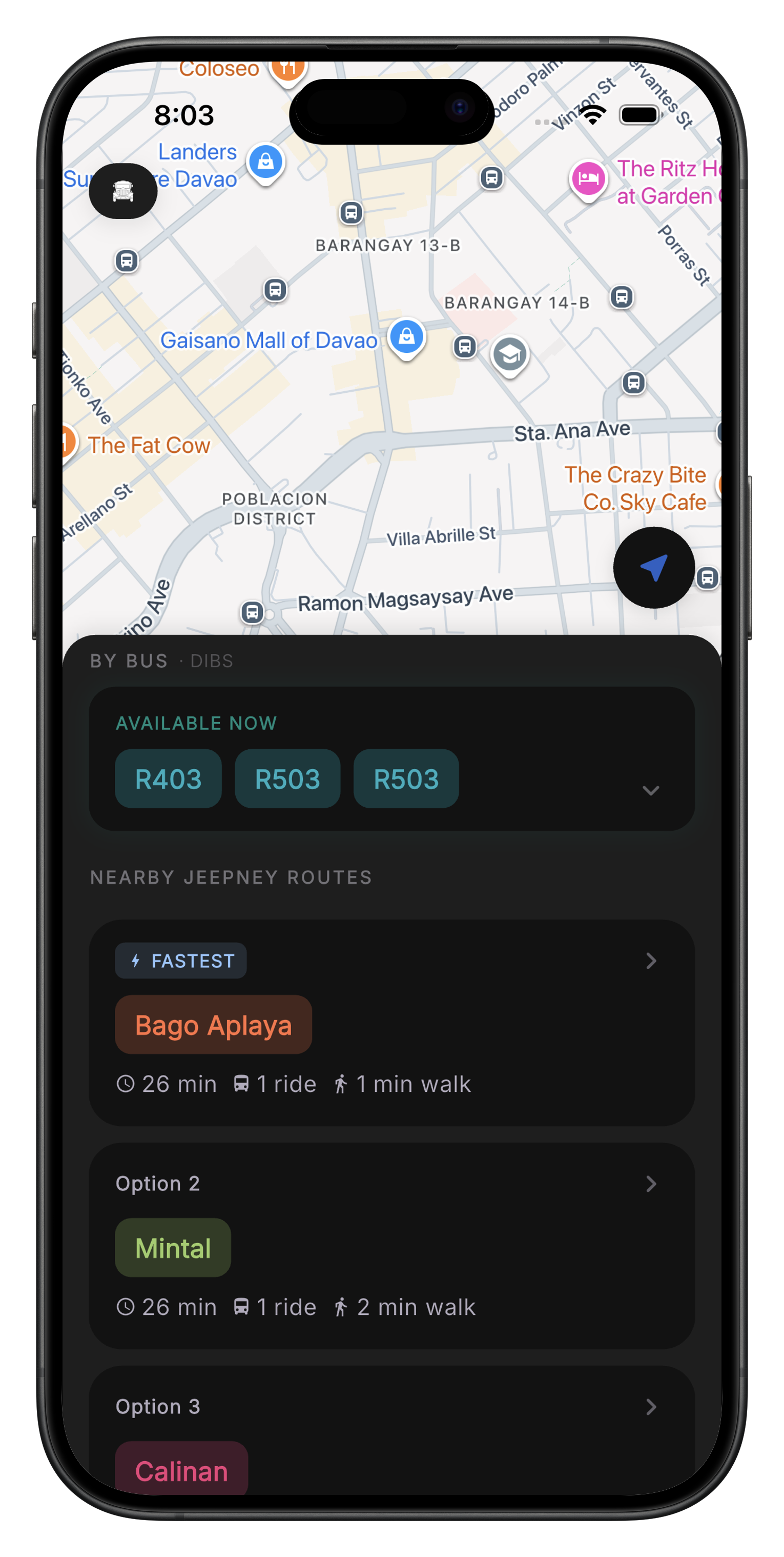 Davao Commuters: Pick up where you left off.